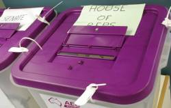 Ballot box top