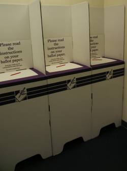 Voting compartments